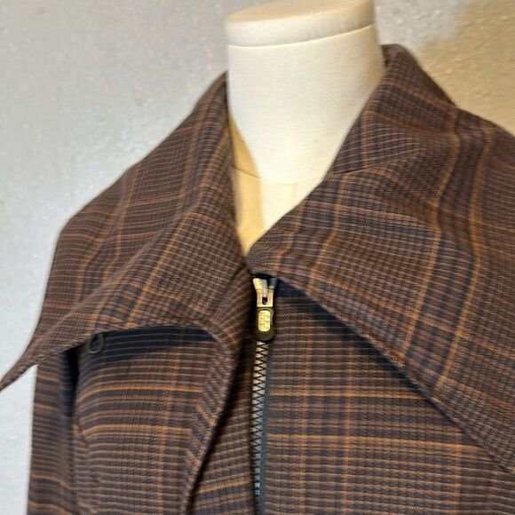 Patagonia Darya wind proof women’s polartec plaid jacket size M - Picture 4 of 13